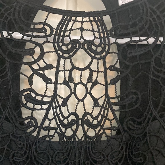 Charming Charlie Little Black Dress Size Small - Picture 3 of 5